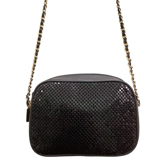 Vintage Whiting & Davis Purse Women’s 1 Size Metal Mesh And Leather Chain Strap - Picture 2 of 7